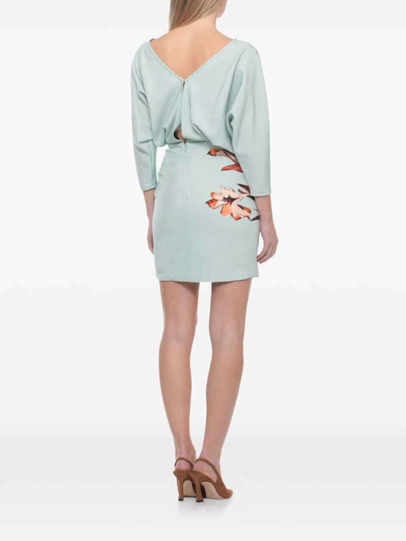 Ayla floral-print mini dress 3
