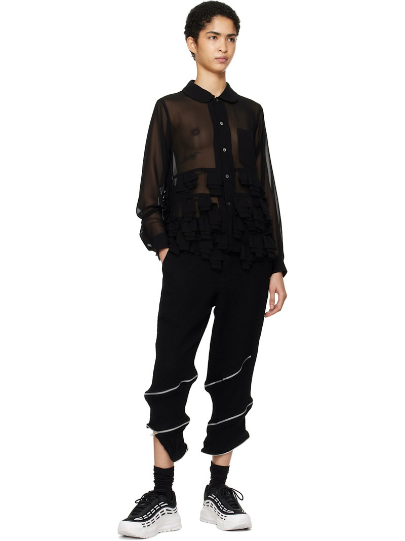 BLACK COMME des GARÇONS Black Georgette Blouse outlook