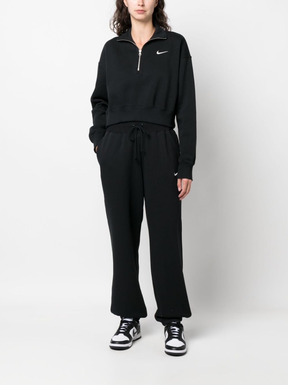 Phoenix cropped zip-up sweatshirt - 2