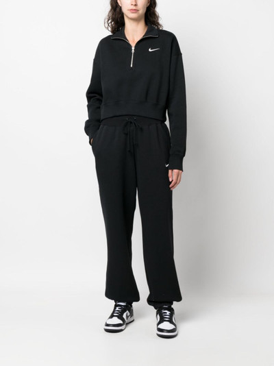 Nike Phoenix cropped zip-up sweatshirt outlook