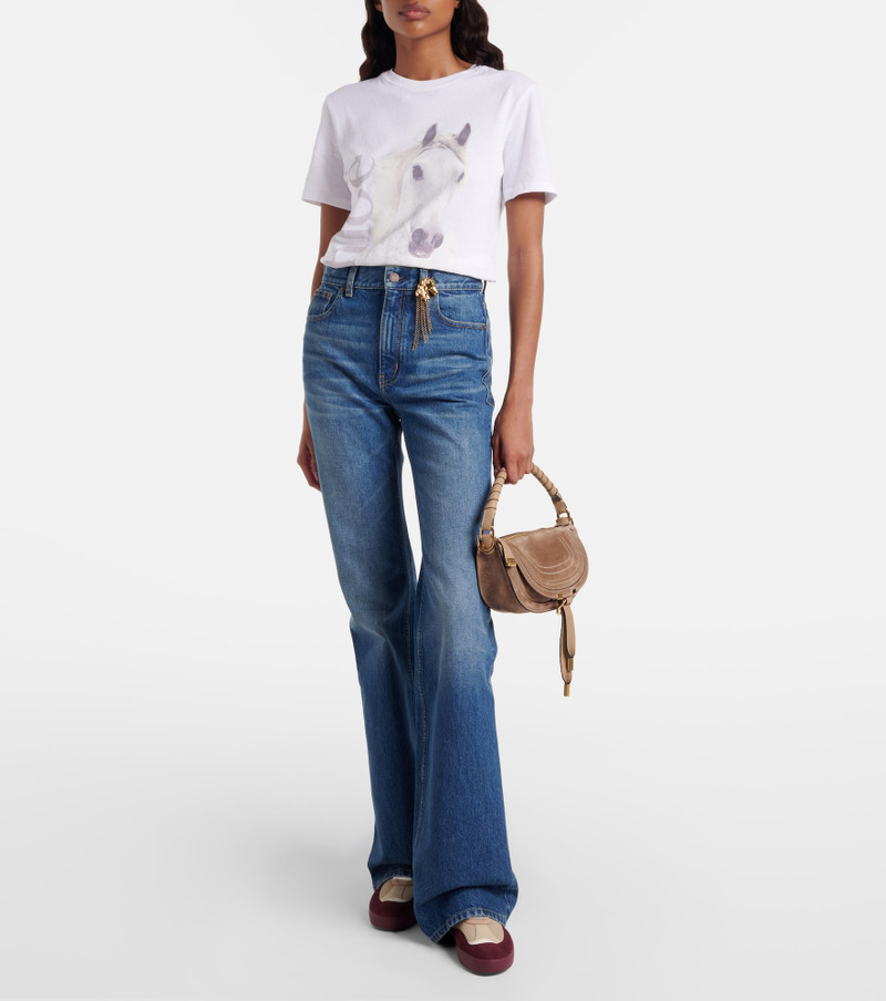 Chloé Marcie Mini suede shoulder bag outlook