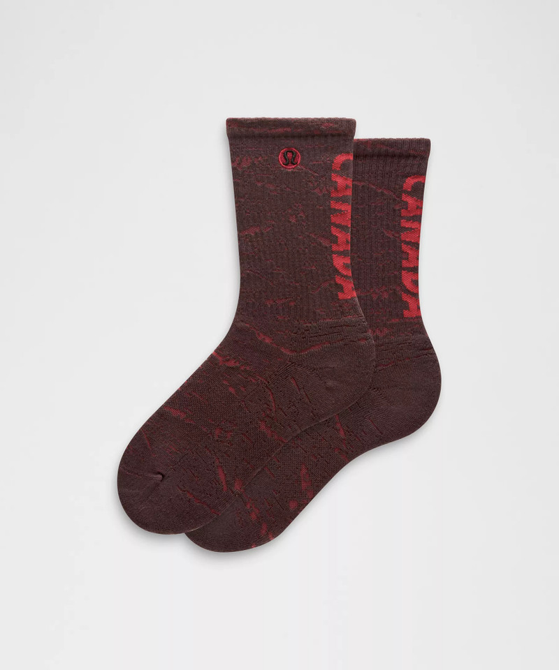 Team Canada Unisex Daily Essential Crew Socks *COC Logo 1