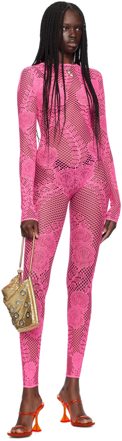 Pink Hen Jumpsuit - 4
