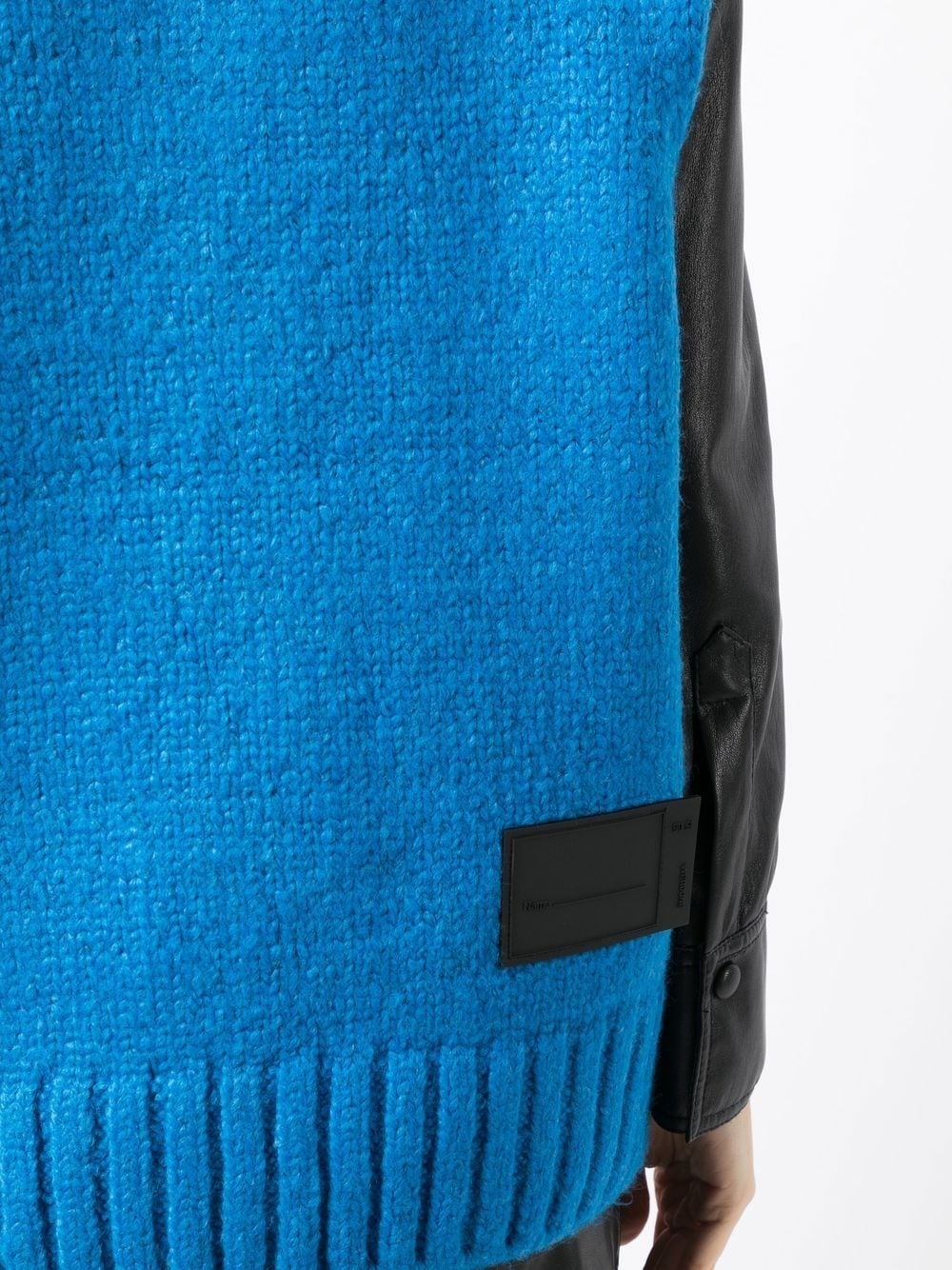 cable-knit knitted vest - 4