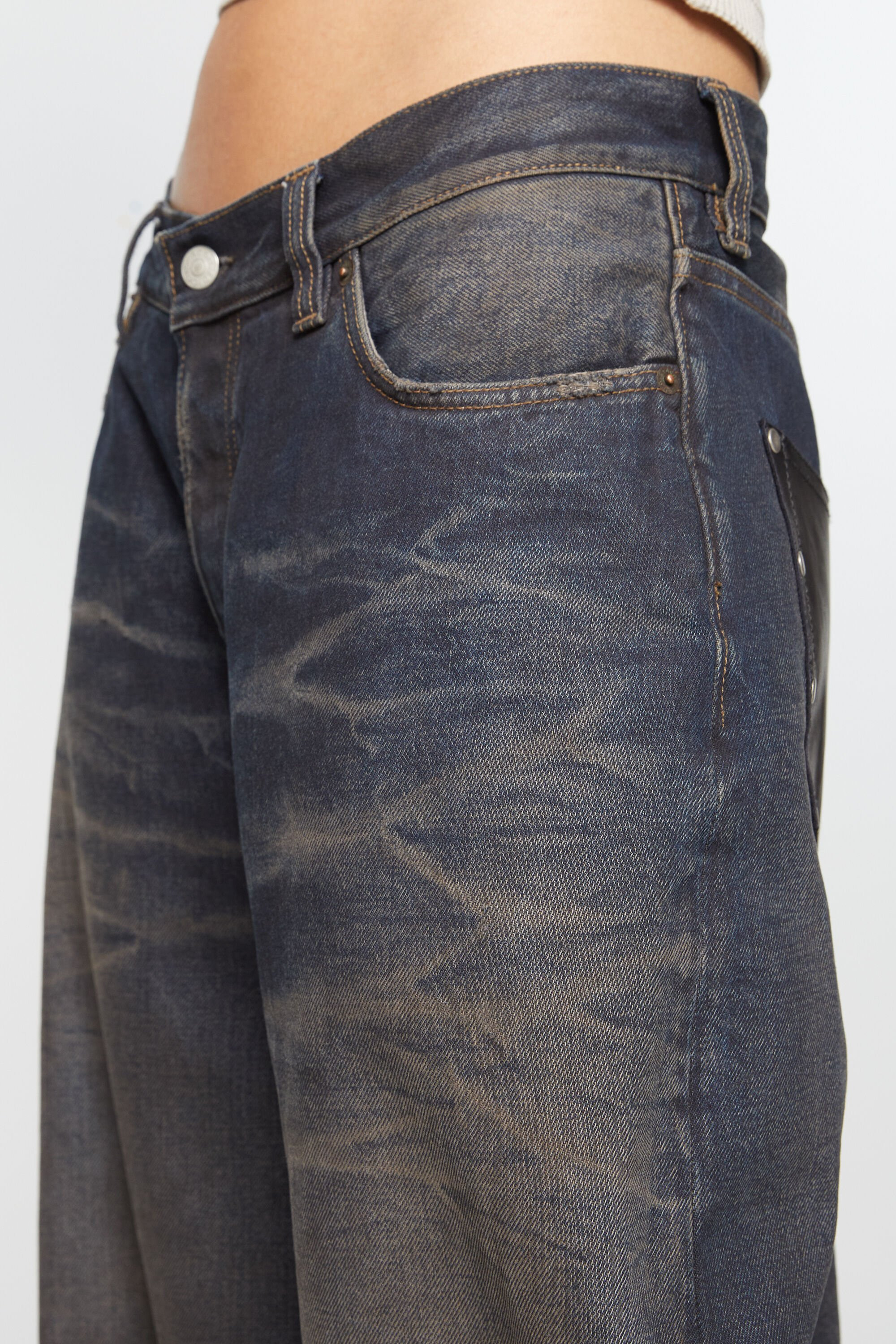 Super baggy fit jeans - 2023F - Dark Blue - 6
