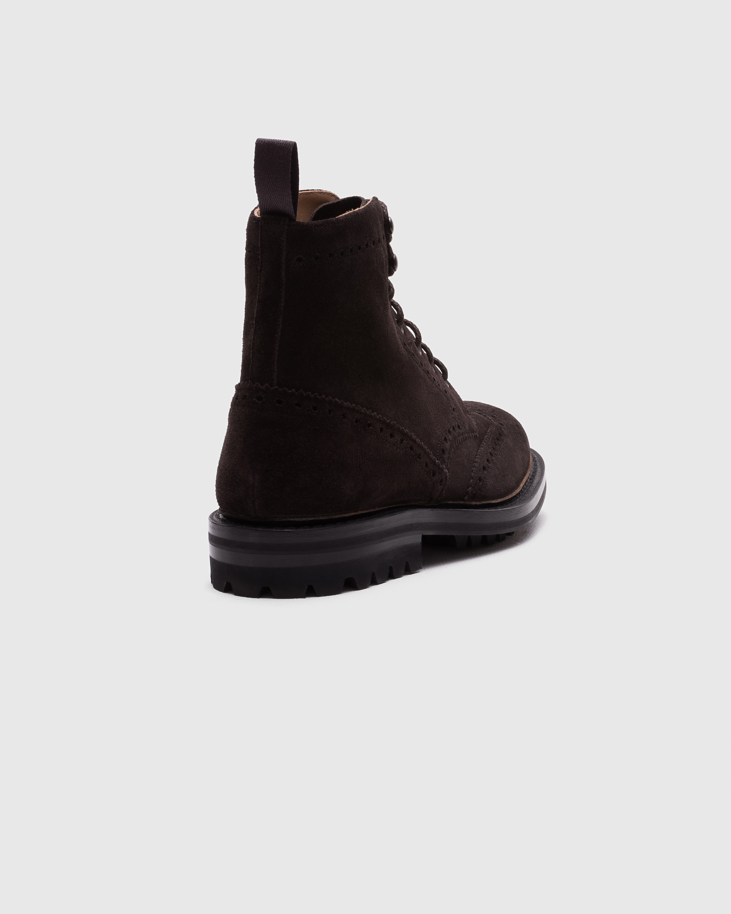 Suede Lace-Up Boot - 4