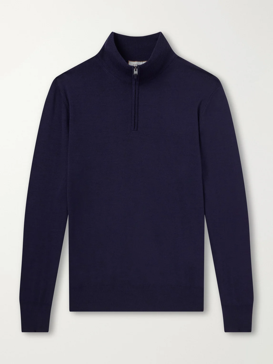 Wool Half-Zip Sweater - 1