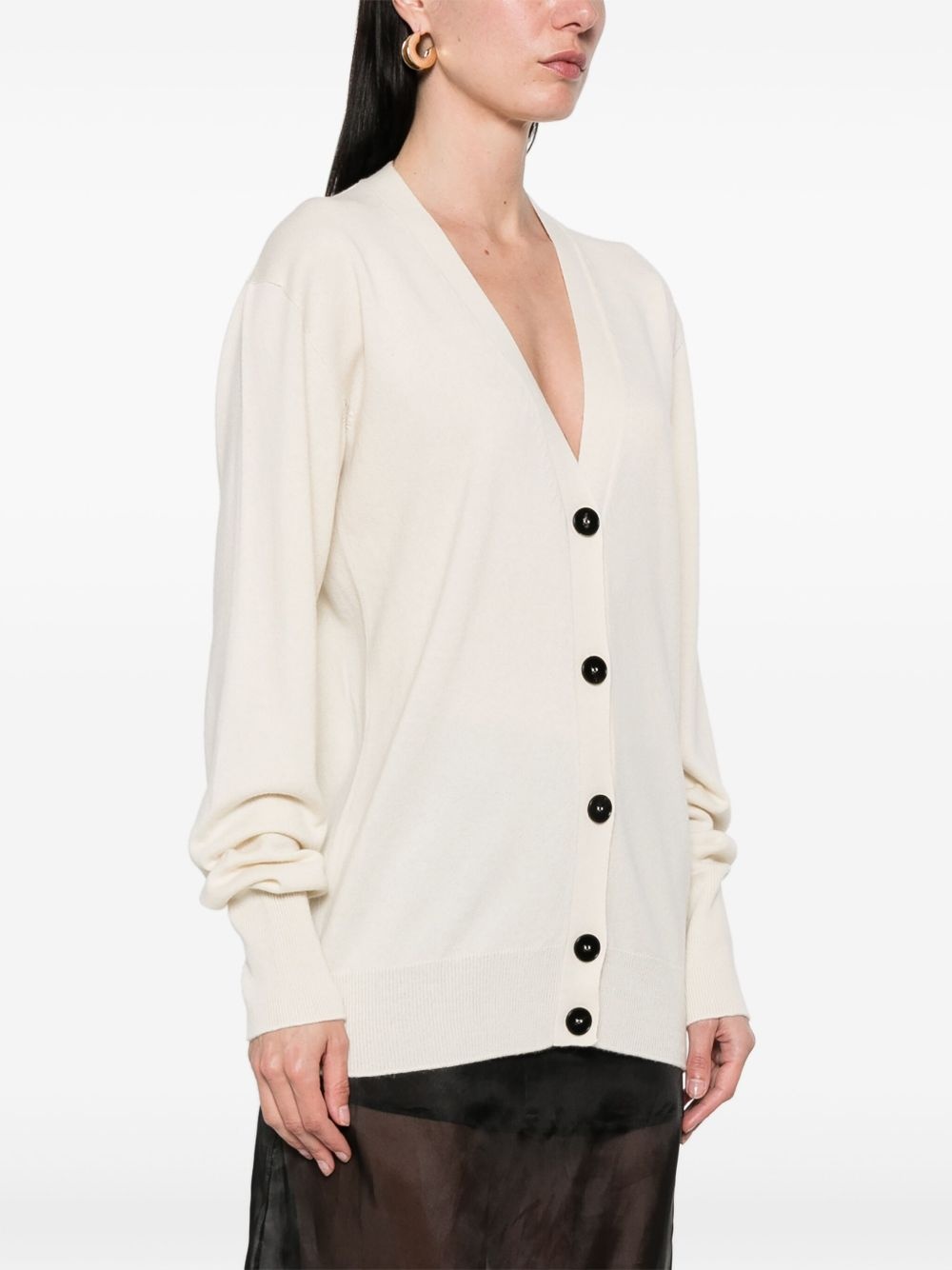 V-neck cardigan - 3