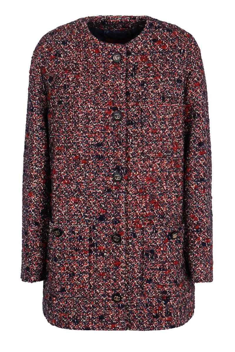 Gucci Bouclé Wool Jacket - 1