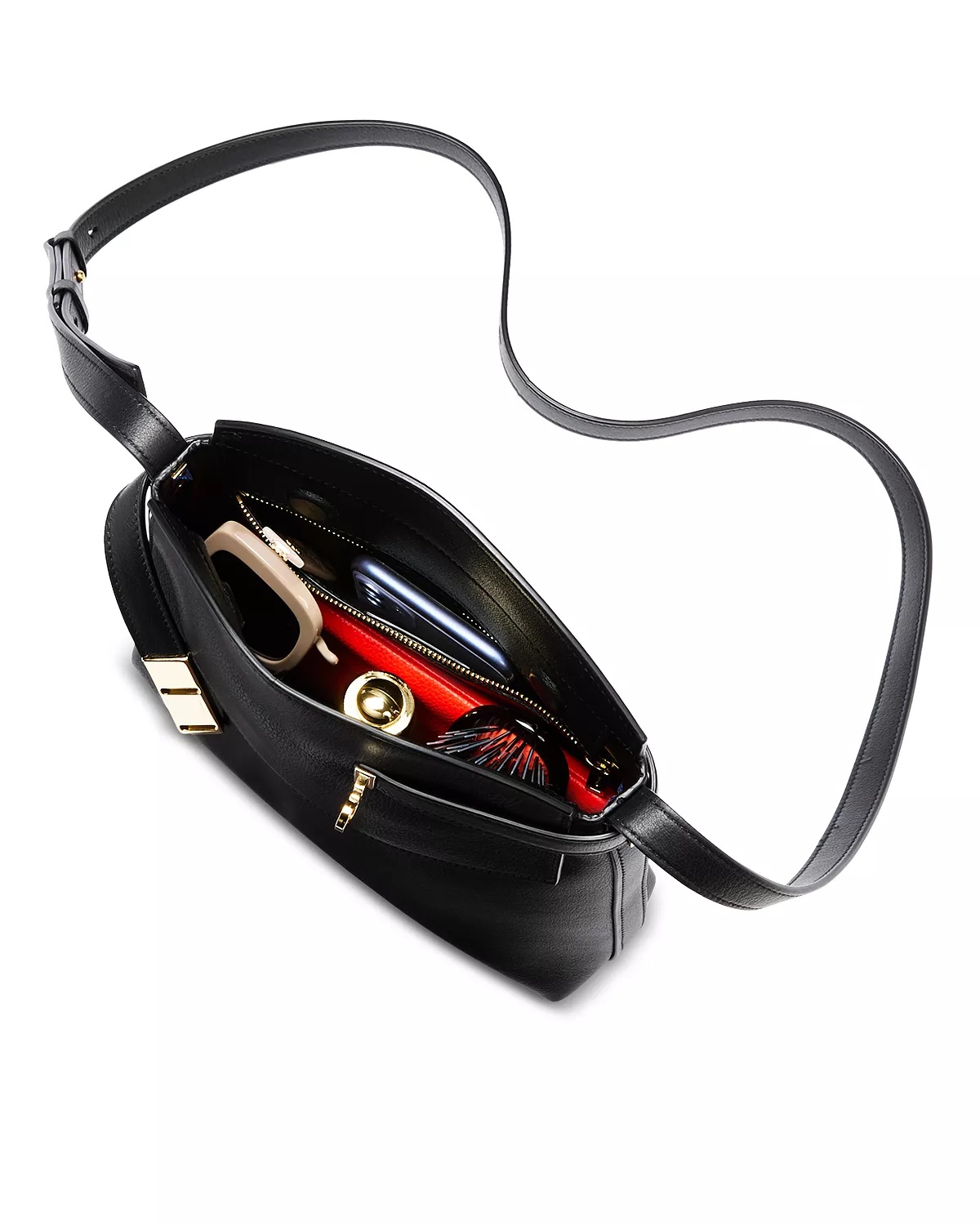 Soft Leather Messenger Bag - 7
