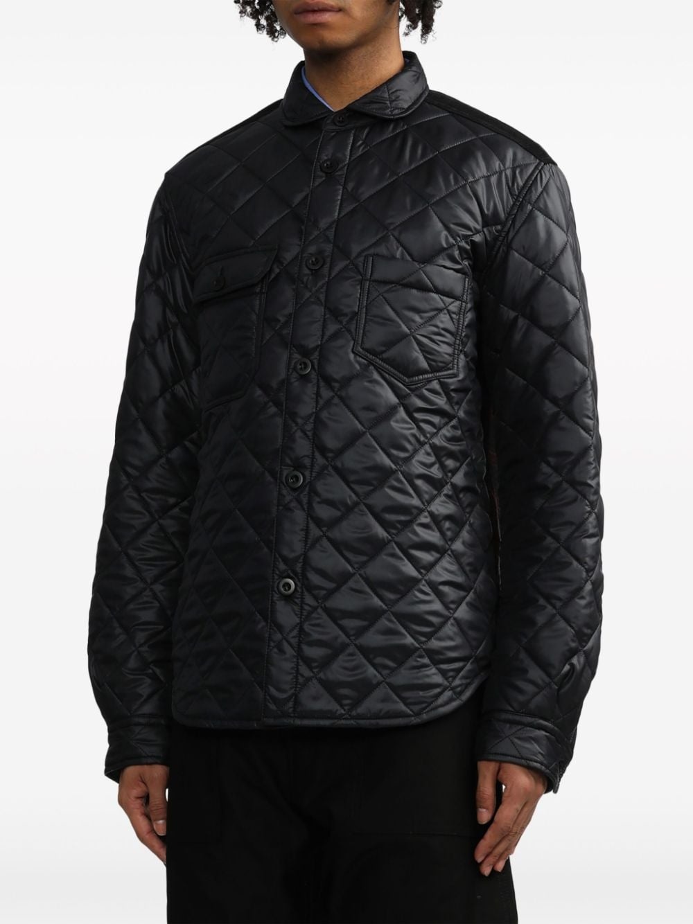 long-sleeve quilted shirt - 3