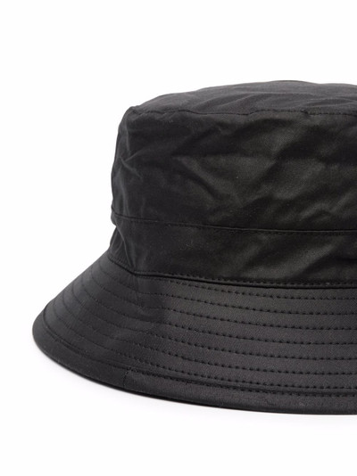 Barbour embroidered-logo bucket hat outlook