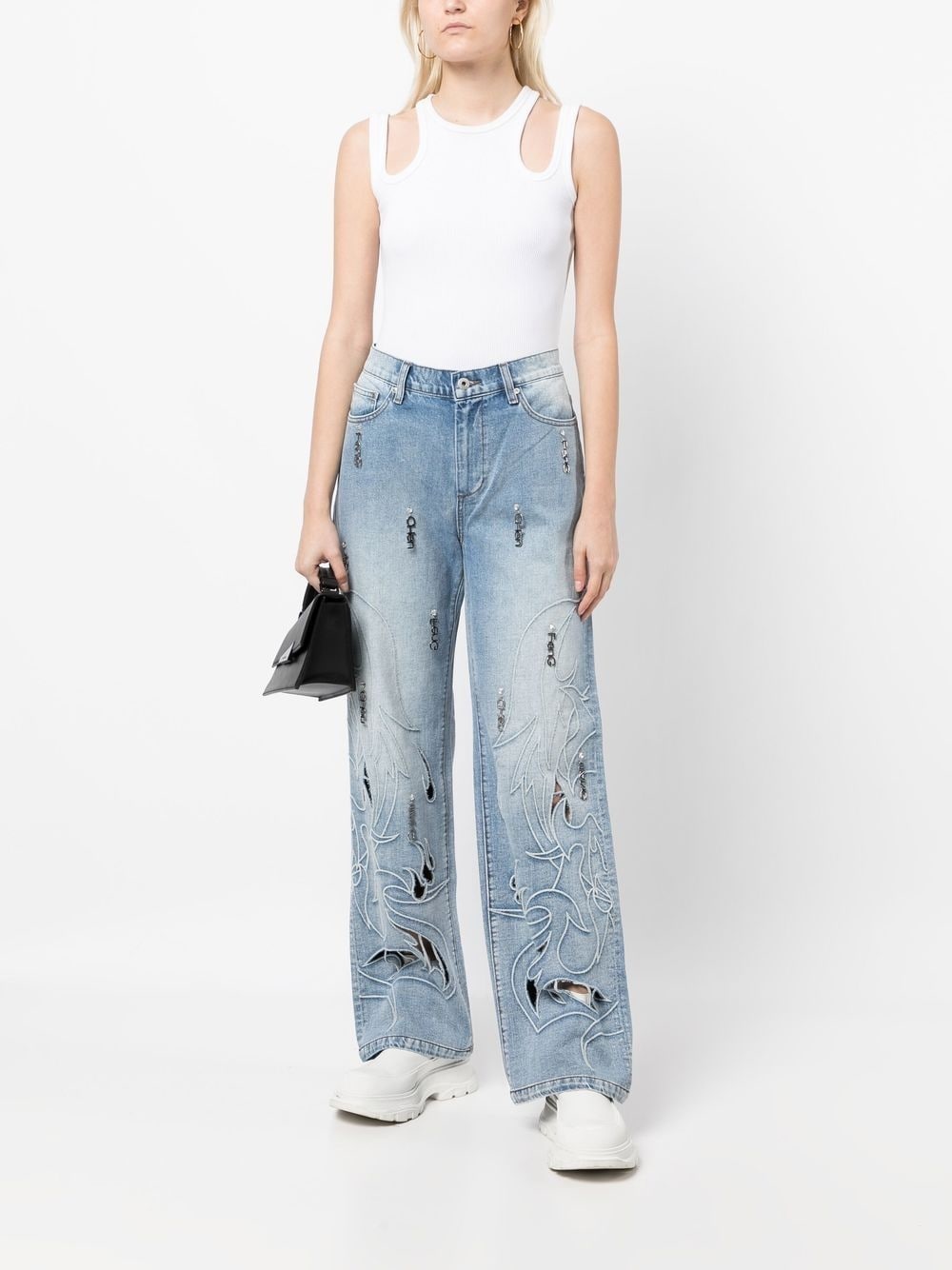 Phoenix cut-out jeans - 2