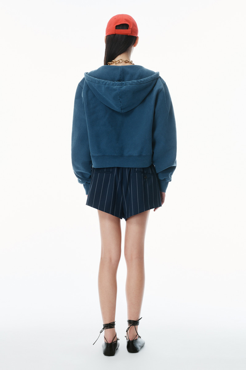 Distressed Cotton Hoodie 4