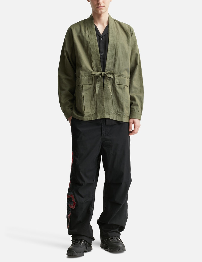 MAHARISHI HEMP CARGO HANTEN JACKET outlook