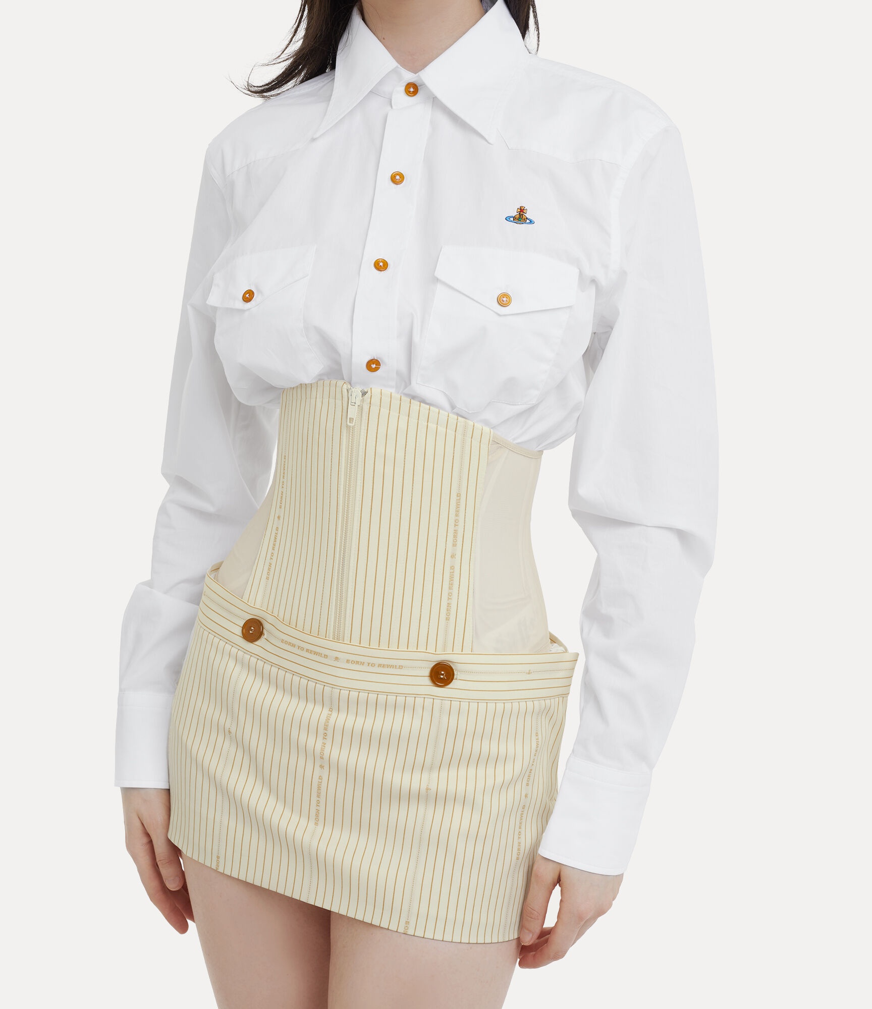 FOAM CORSET SKIRT - 4