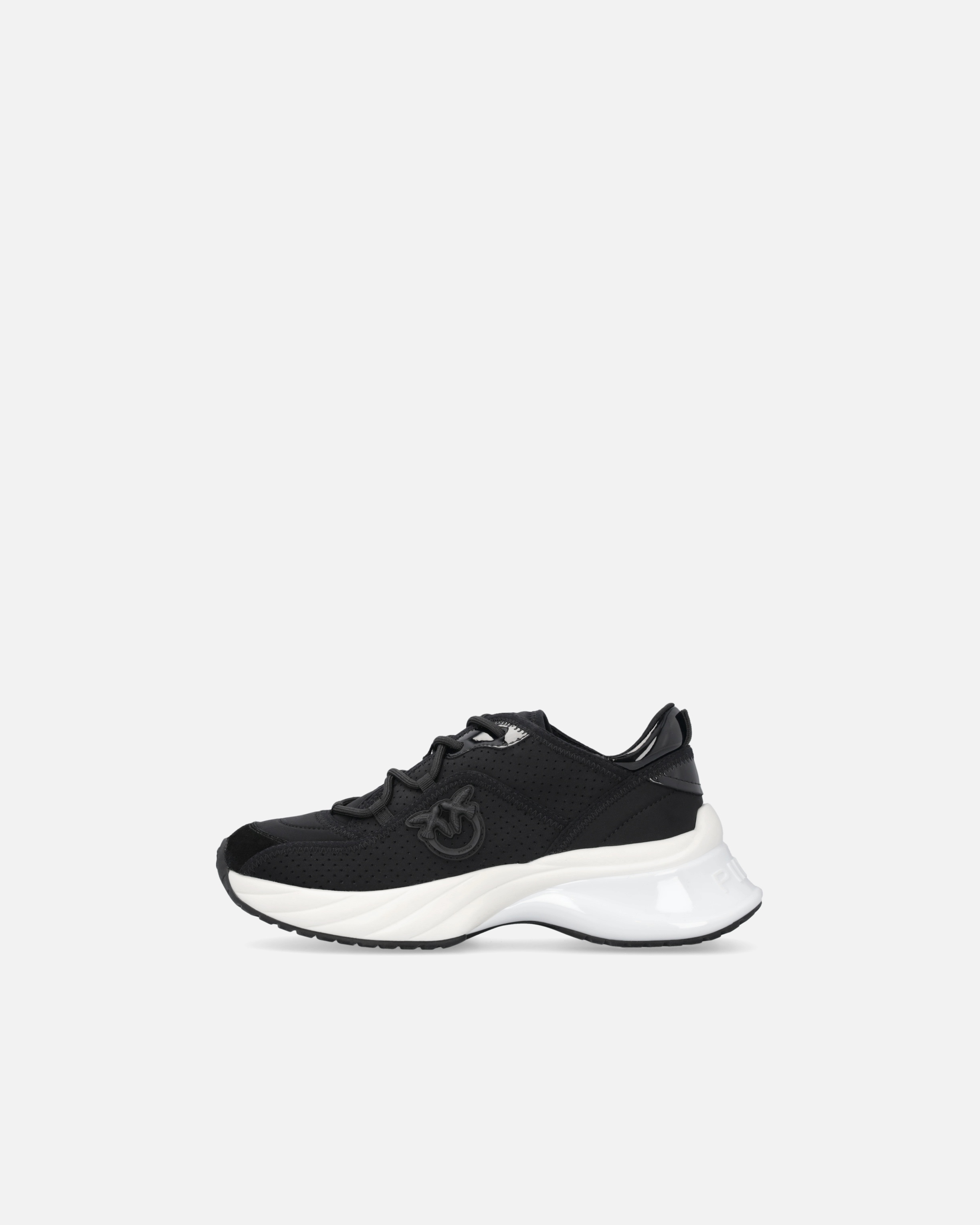 ARIEL PERFORATED SNEAKERS WITH BIRD LOGO - 5