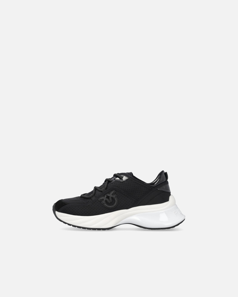 PINKO ARIEL PERFORATED SNEAKERS WITH BIRD LOGO outlook