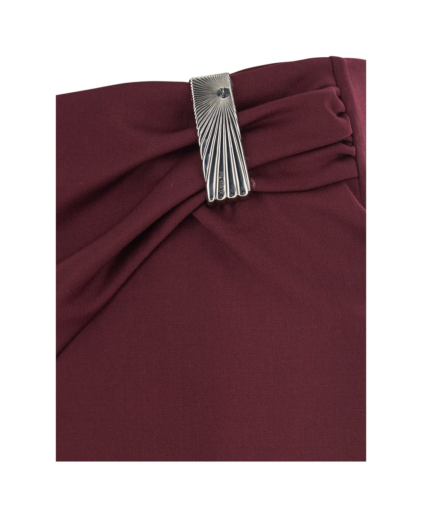 Wool Gabardine Midi Skirt - 3