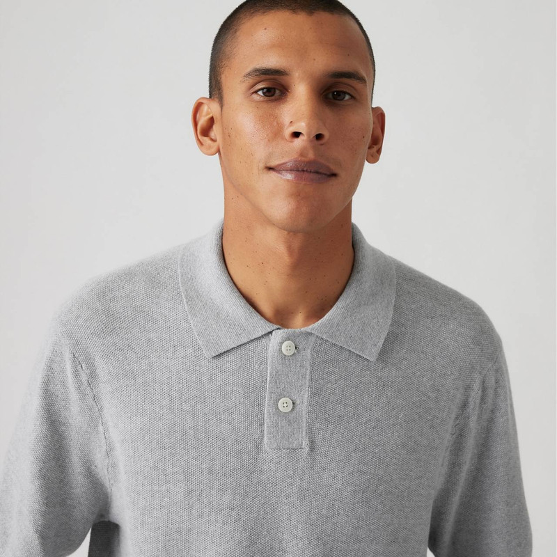 SWEATER KNIT POLO SHIRT 5