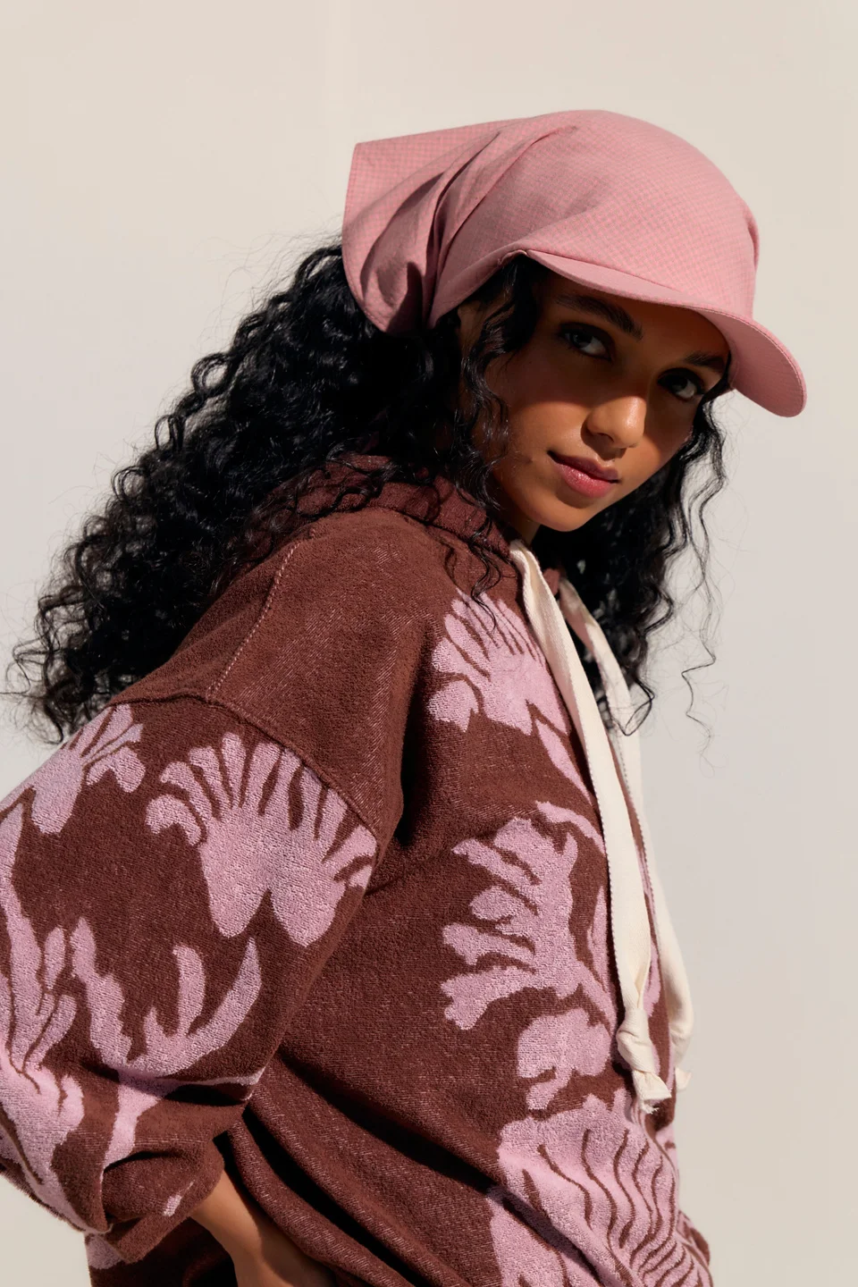 Scarf Baseball Hat - 1