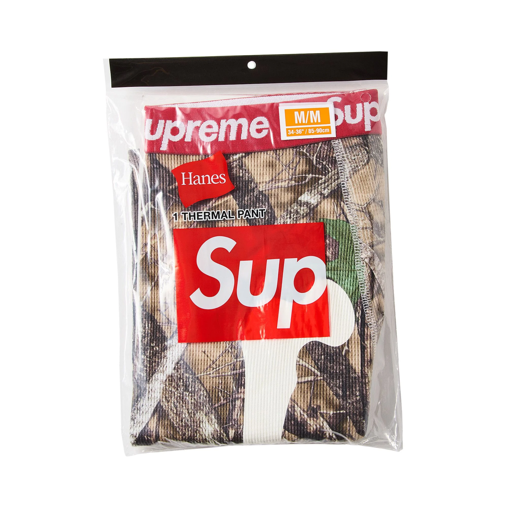 Supreme x Hanes Bones Thermal Pant (1 Pack) 'TrueTimber HTC Fall Camo' - 1