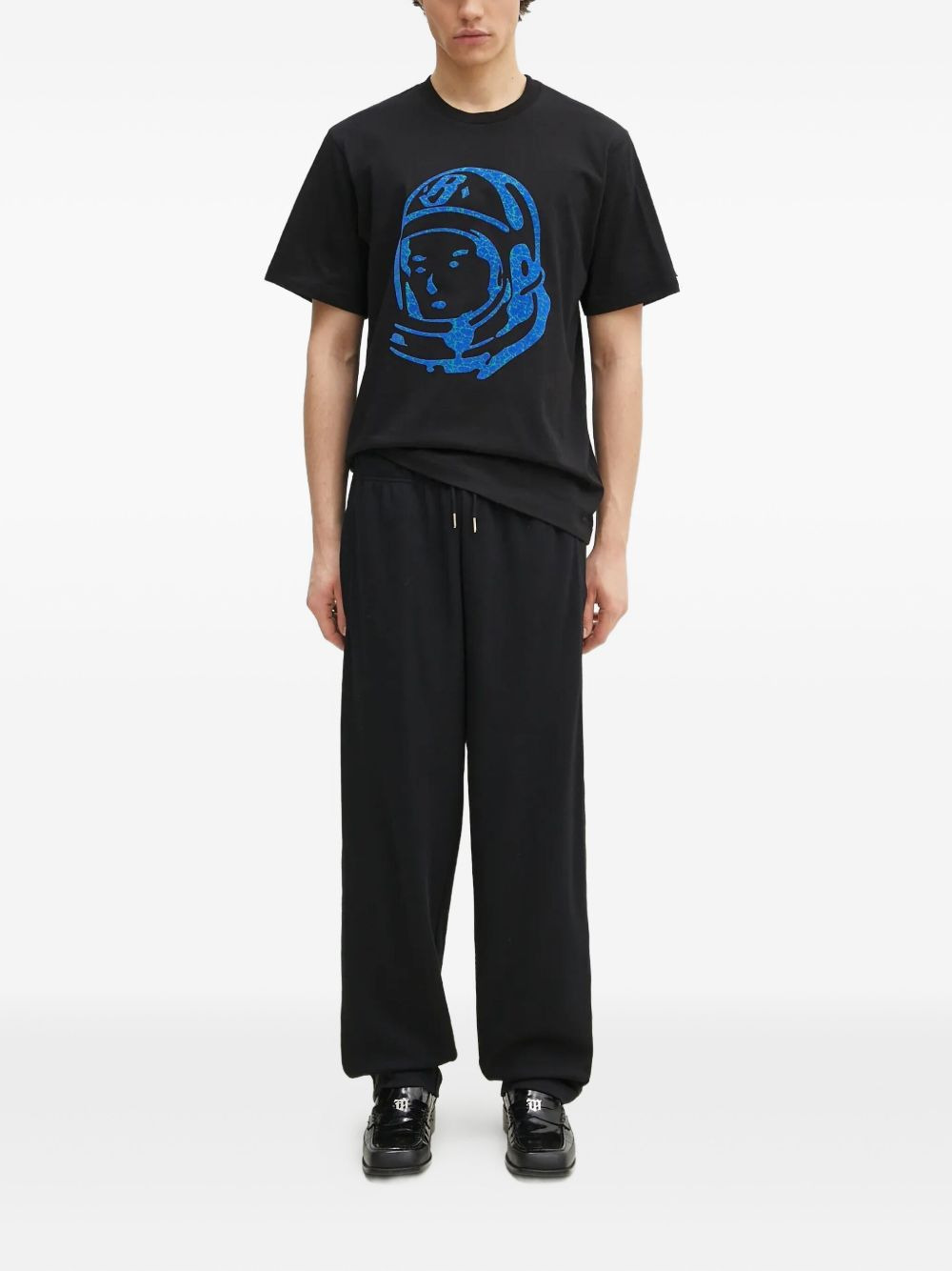 side-stripe trousers - 2