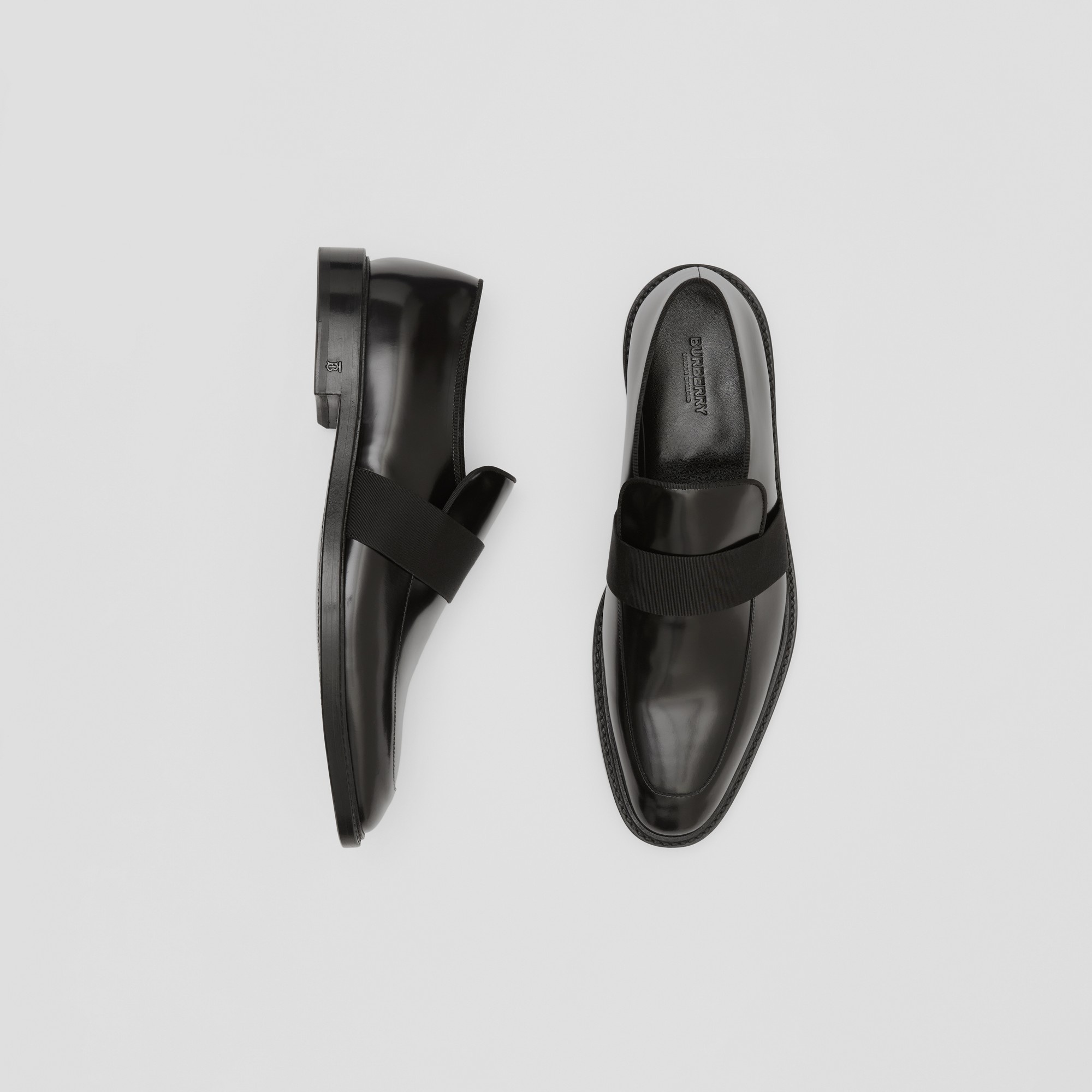 Ribbon detail Leather Loafers - 6