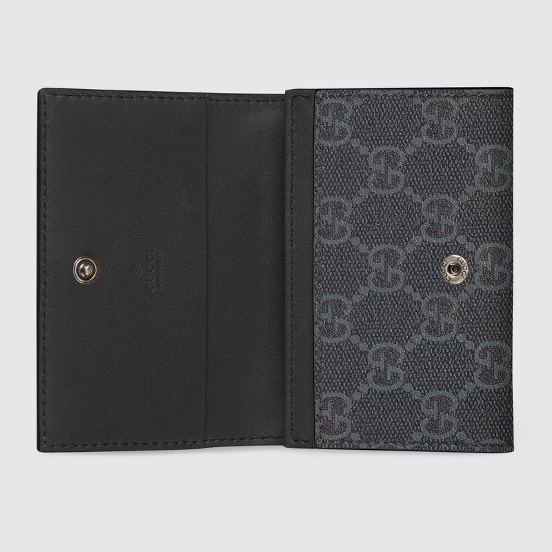 GUCCI GG Emblem bi-fold card case outlook