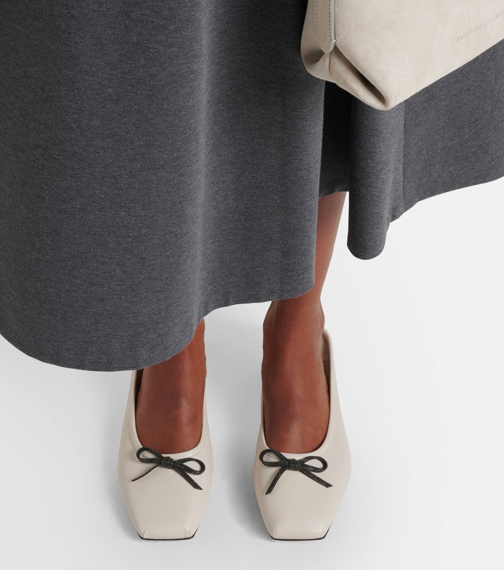 Leather ballet flats - 7
