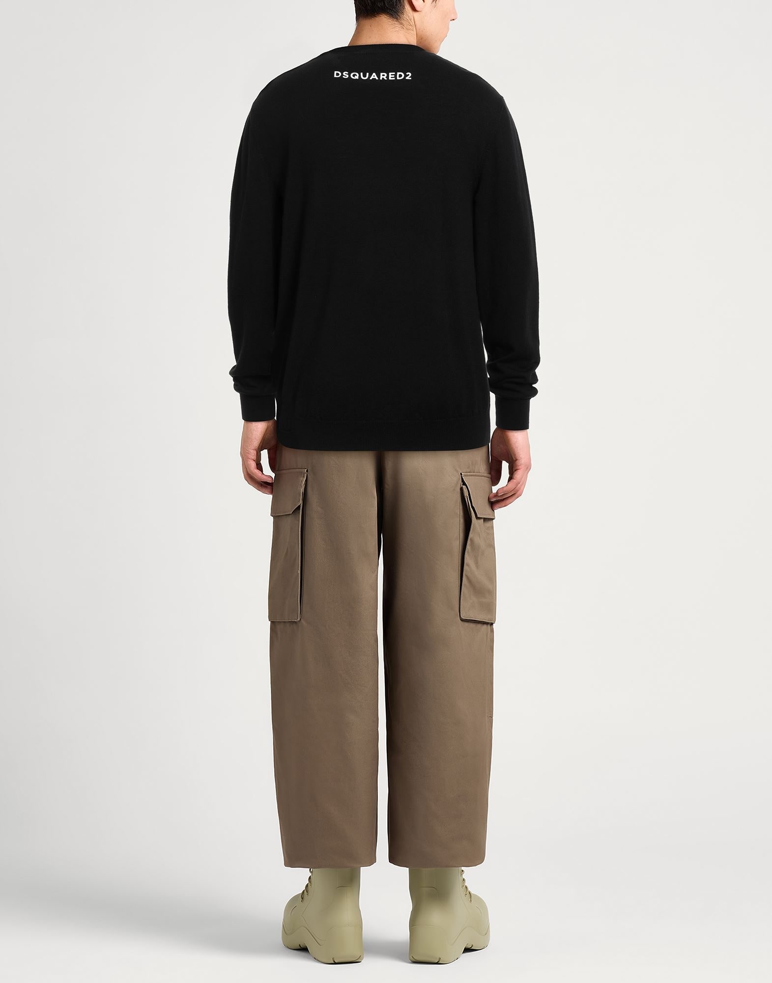 Black Men's Sweater - 3