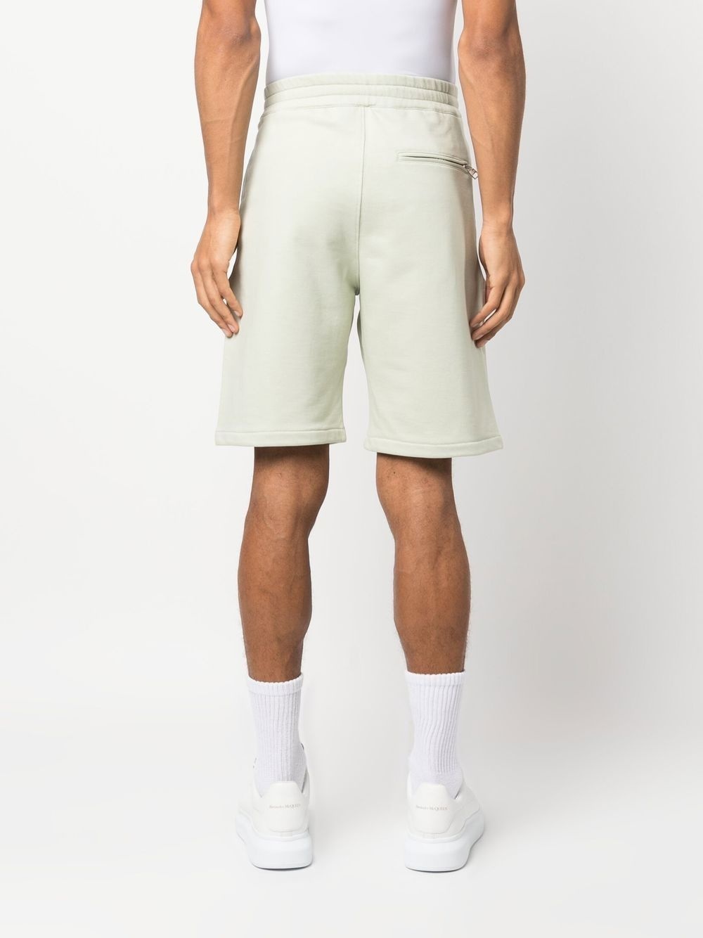 embroidered-logo bermuda shorts - 4