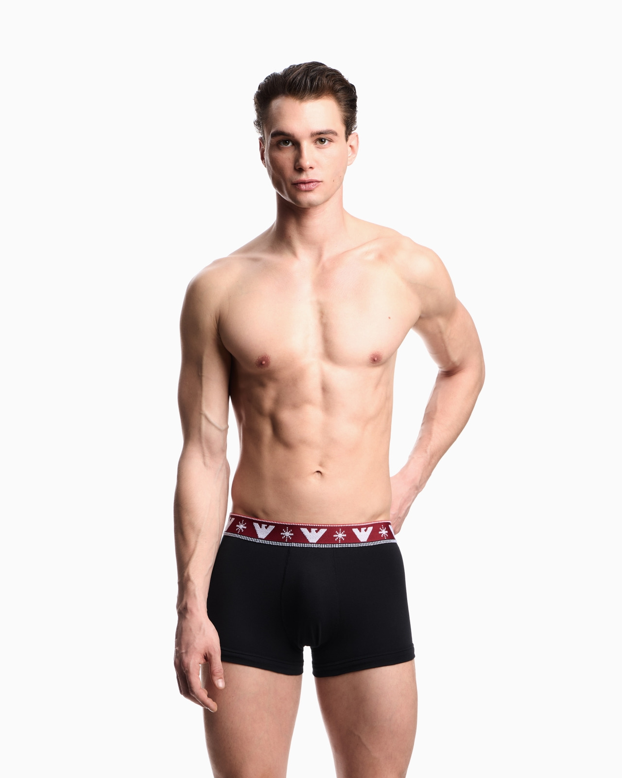 TWO-PACK OF HOLIDAYS JACQUARD JERSEY BOXER BRIEFS - 2