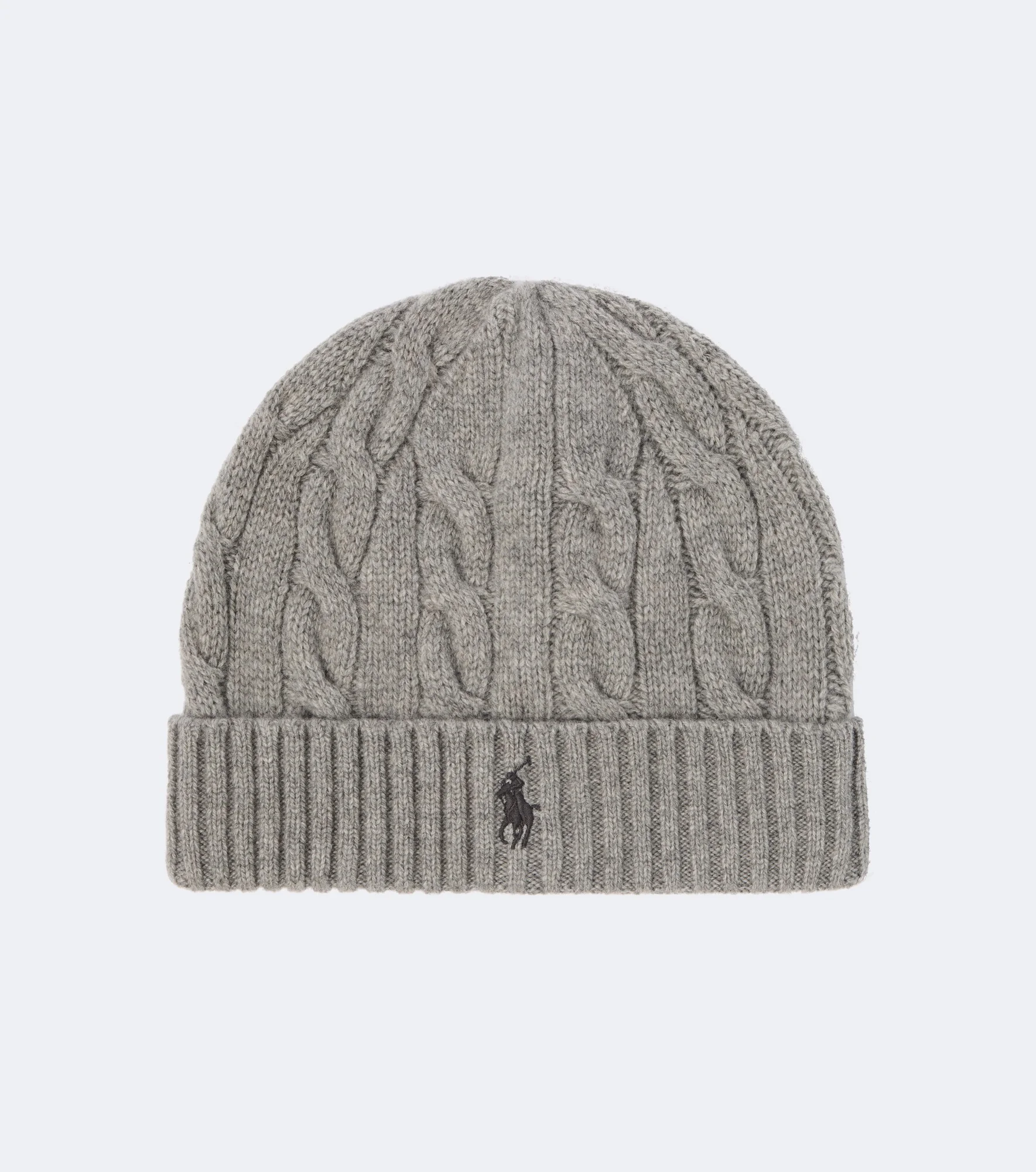 Cable-knit wool and cashmere beanie - 1