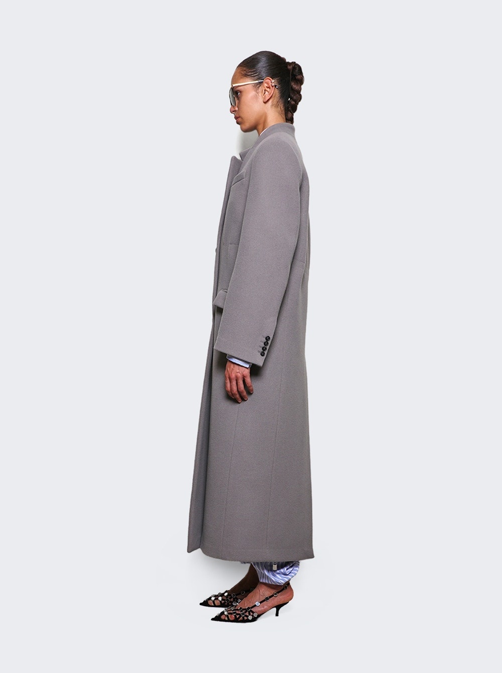 Long Coat Grey - 4