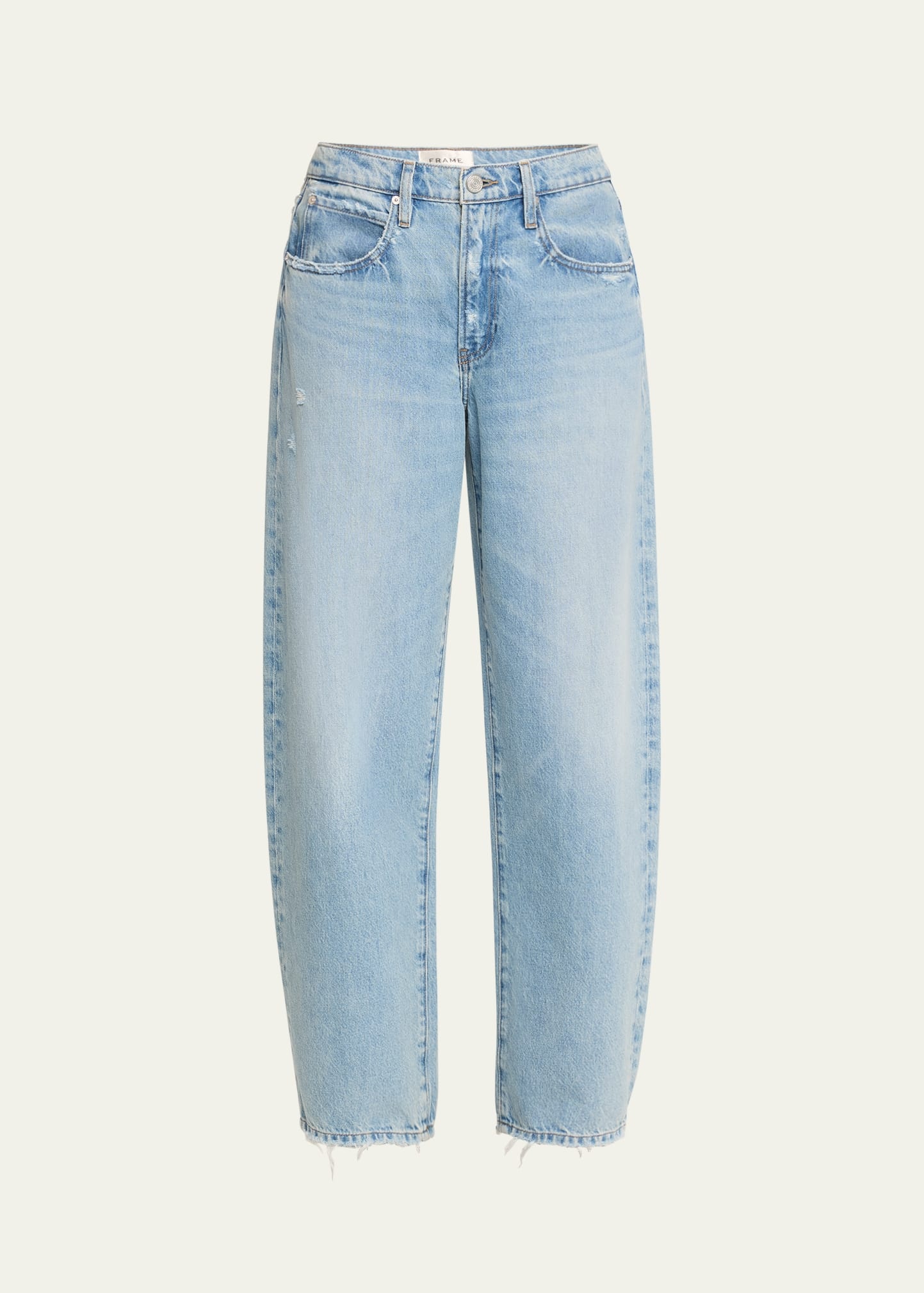 Low Slung Barrel Jeans - 1