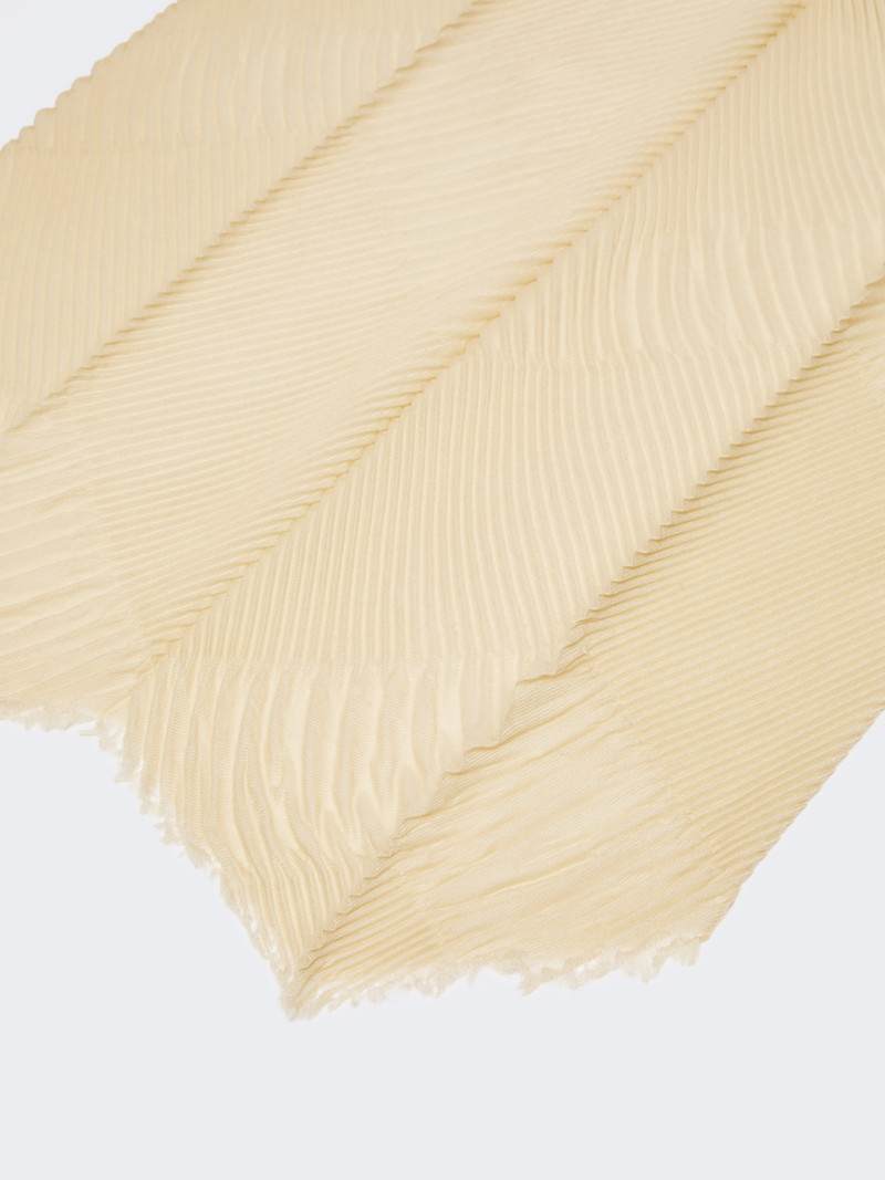 Max Mara NOME Pleated cashmere stole outlook