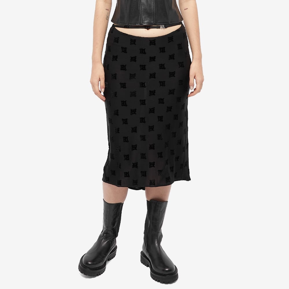 MISBHV Monogram Night Skirt - 3