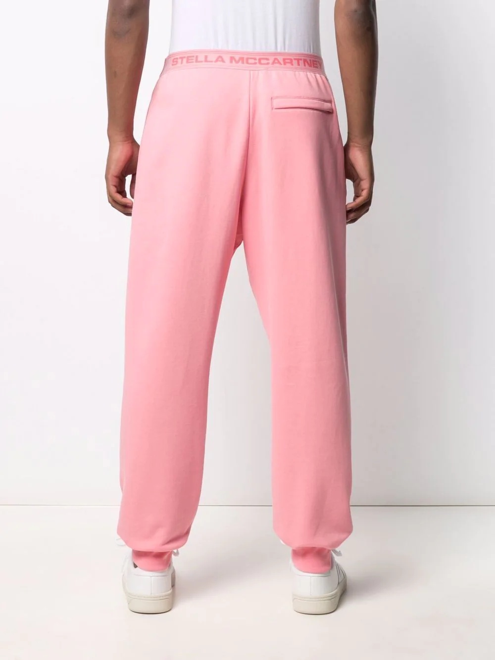 logo waistband jogging trousers - 5