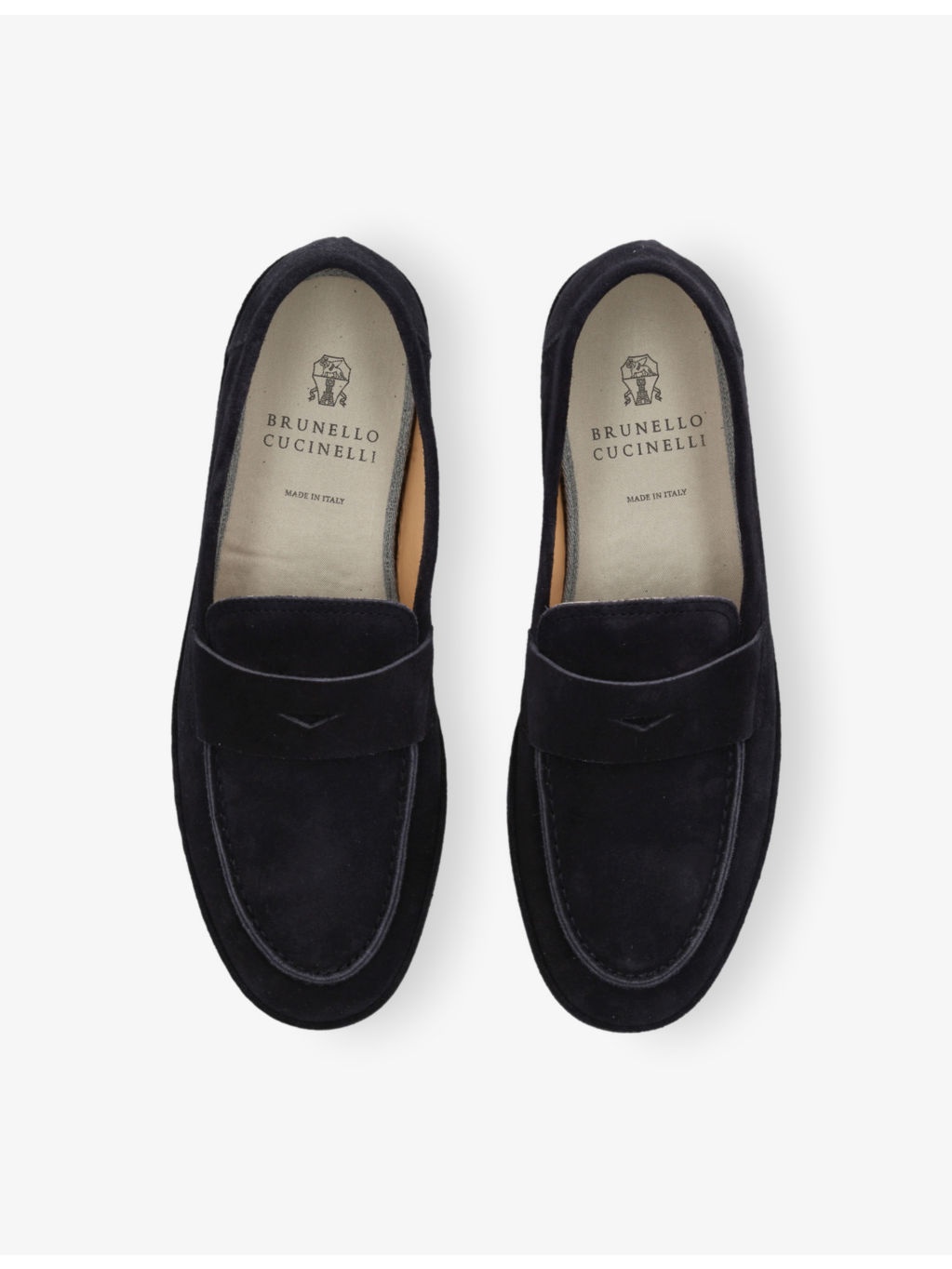 Slip-On Suede Loafers - 2