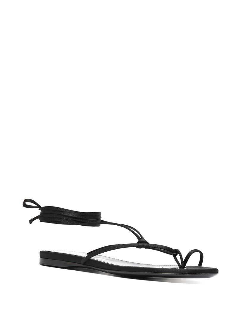 wraparound style sandals - 2