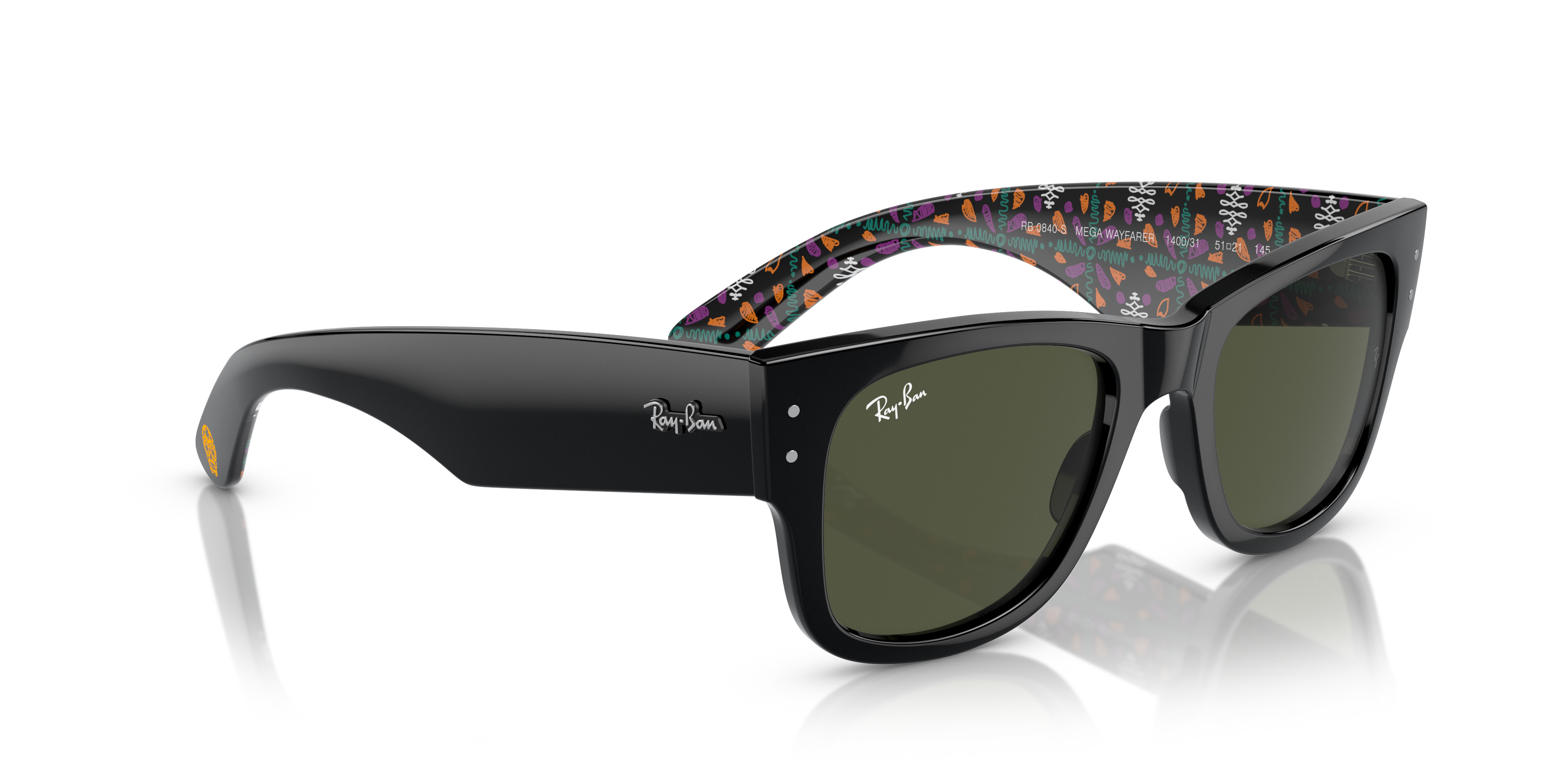 RB0840S Dia De Muertos Mega Wayfarer - 6