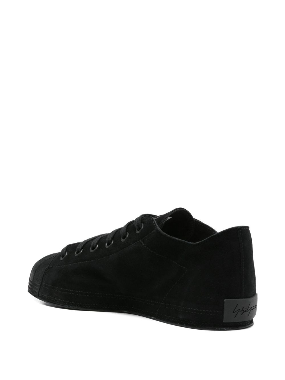 suede shell-toe sneakers - 3