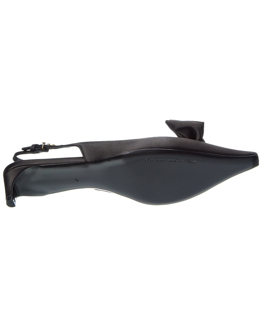 Dolce & Gabbana DG Logo Satin Slingback Pump - 4