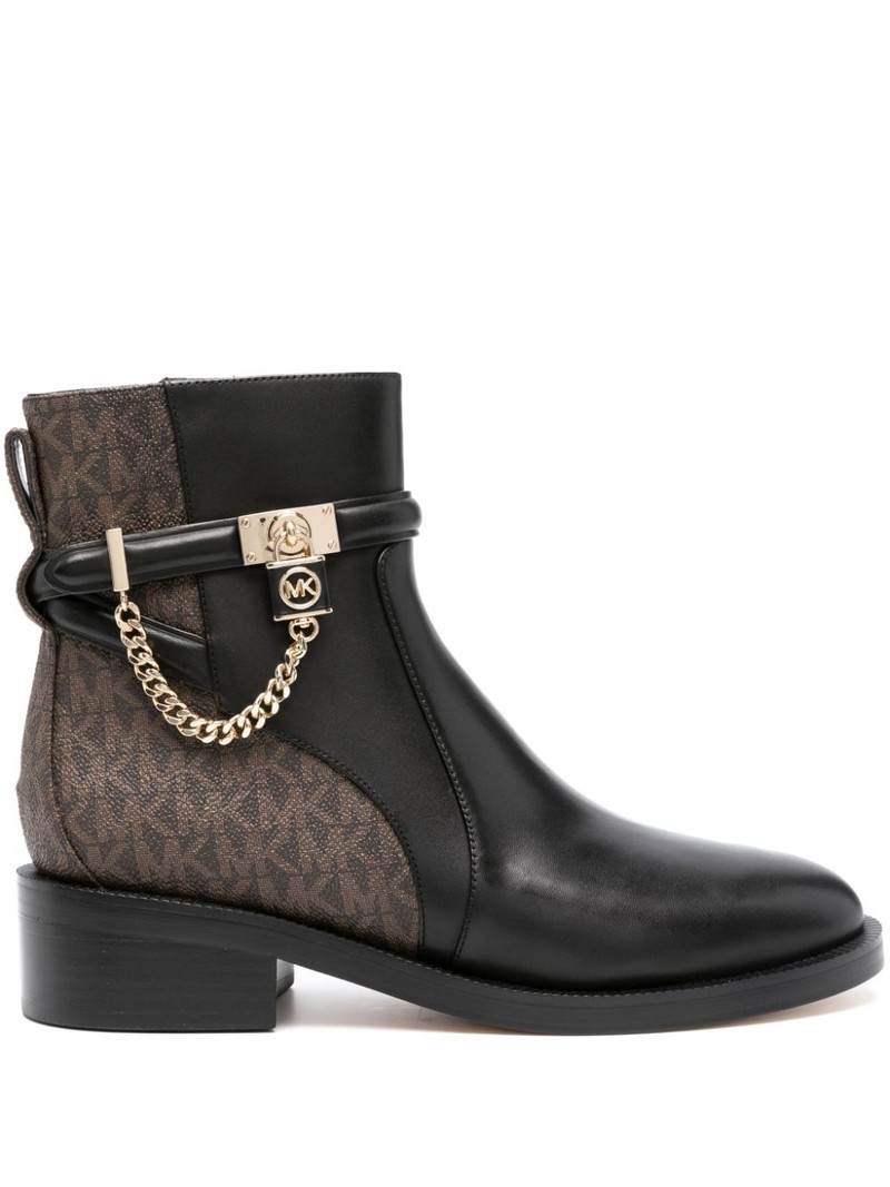 Hamilton 60mm leather ankle boots 1