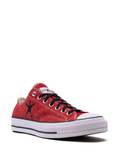 Converse x Stussy Chuck 70 "Poppy Red" sneakers outlook