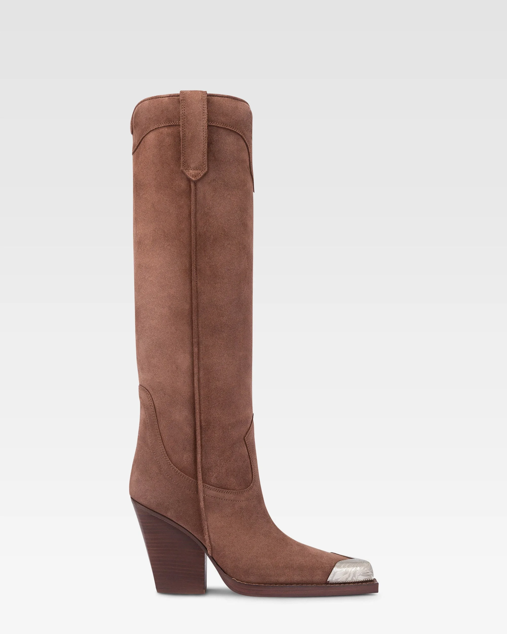 Suede texan boot - 1