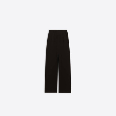 BALENCIAGA Men's Political Campaign Jogging Pants in Black outlook