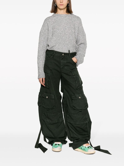 THE ATTICO Fern low-rise cargo pants outlook