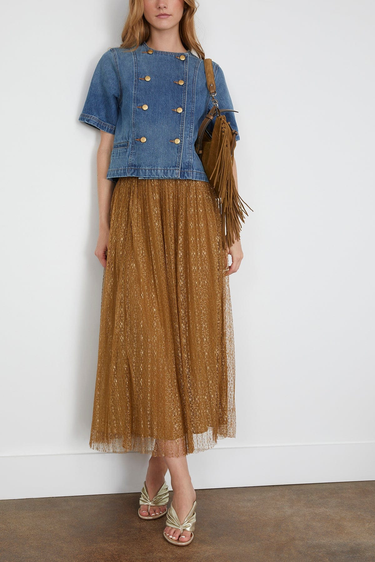 The Serge Short Sleeve Jacket in Danube - 2
